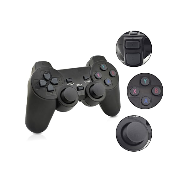 2.4g trådløs dobbelt gamepad Android smart TV-boks computer dobbelt pl