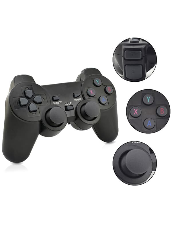 2.4g trådlös dubbel gamepad android smart TV box dator dubbel pl