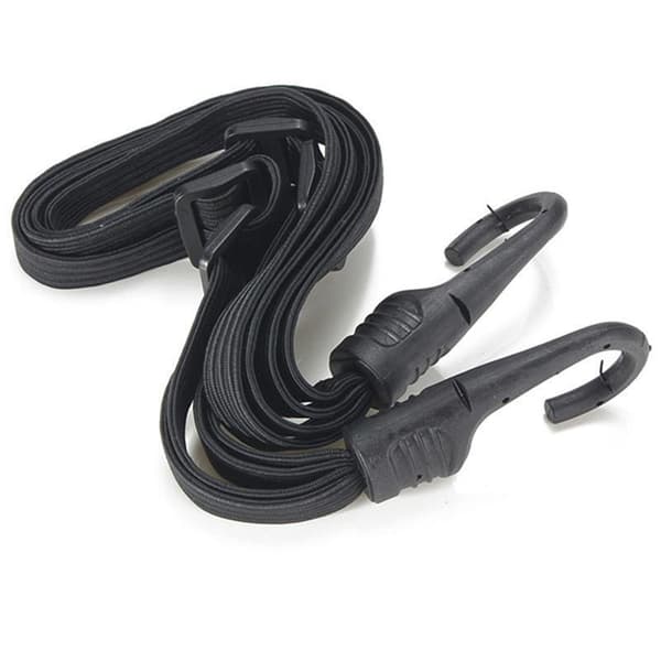 Sort Elastisk Bagagebærer, 60cm Elastisk Bagagerem & 60cm