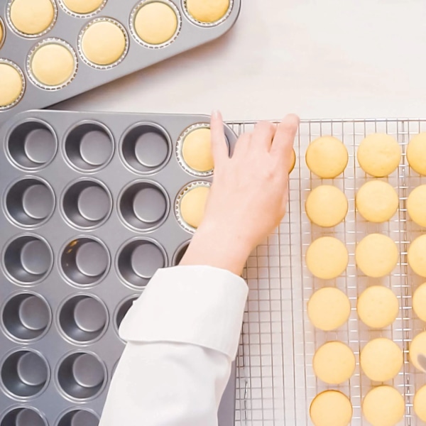 500 stk. Mini Hvide Cupcakeforme, Små Muffinforme, Bagepapir