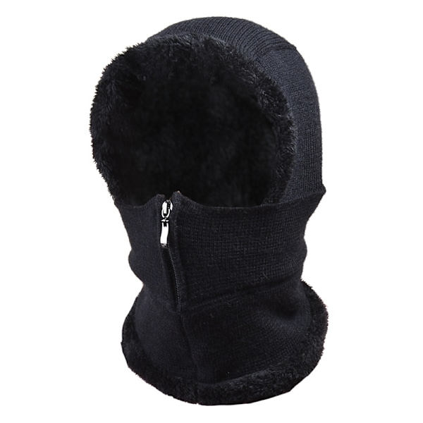 Vintervarm Balaclava-mössa, elastisk halsvärmare, ansiktsmask