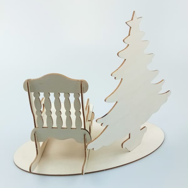 Julepynt Treetre Stoler Kreative Hjem DIY T