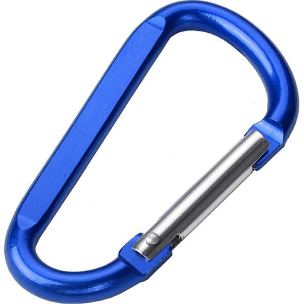 Set med 10 karbinhakar i aluminiumlegering