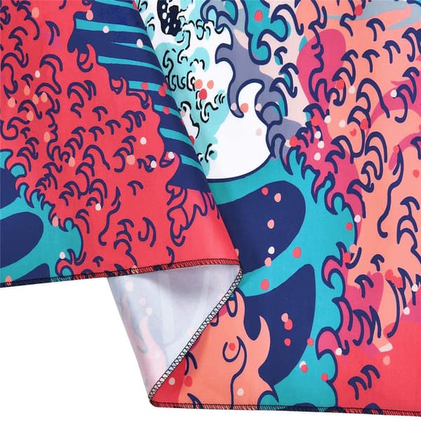 Tapestry Big Waves with Sunset View Mandala Tapestry B 180*230cm