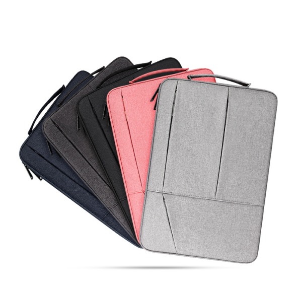 Business Laptop-väska för män och kvinnor 13-15,6 tum Pink 15.6 inch