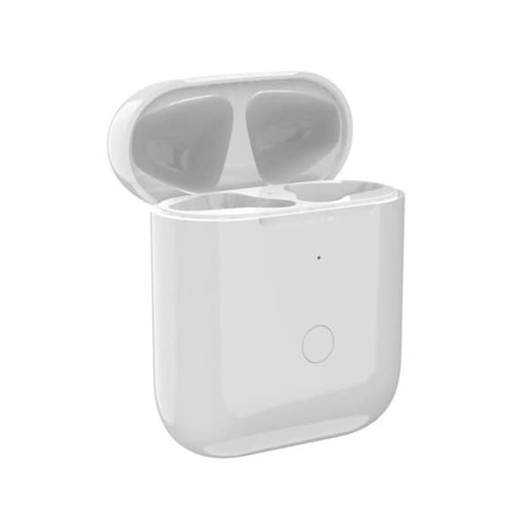 Erstatningsetui for trådløs lading til AirPods 1/2 (1./2. generasjon), kompatibelt med Bluetooth-paring