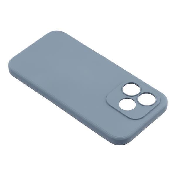 Kompatibelt med Honor 600 Lite 5G-fodral TPU-baksida mjukt repskyddande fiberfoder mobilskal