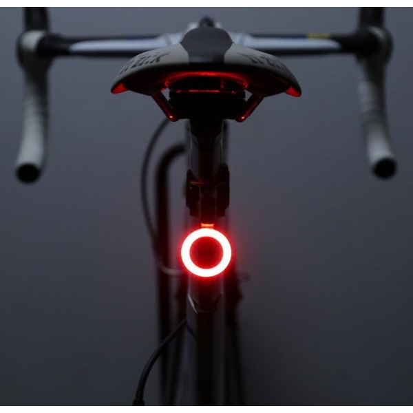 Bicycle Light Red Round