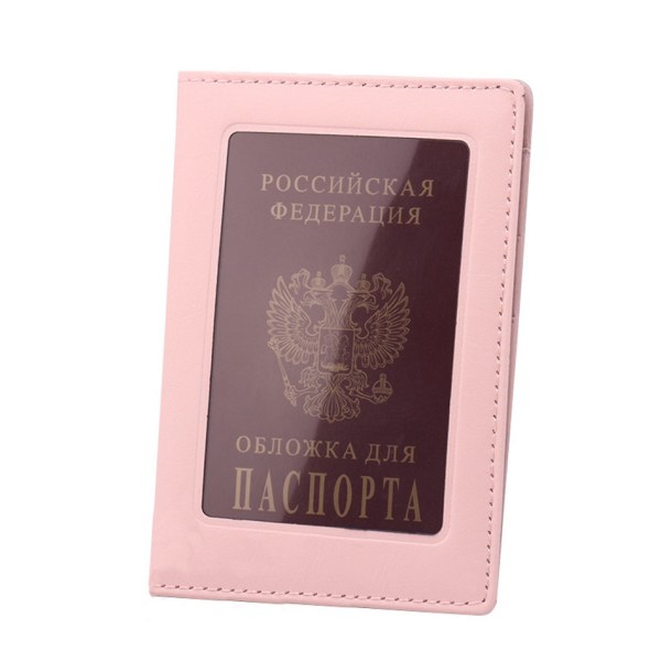 Passport Window Wallet  Rosa