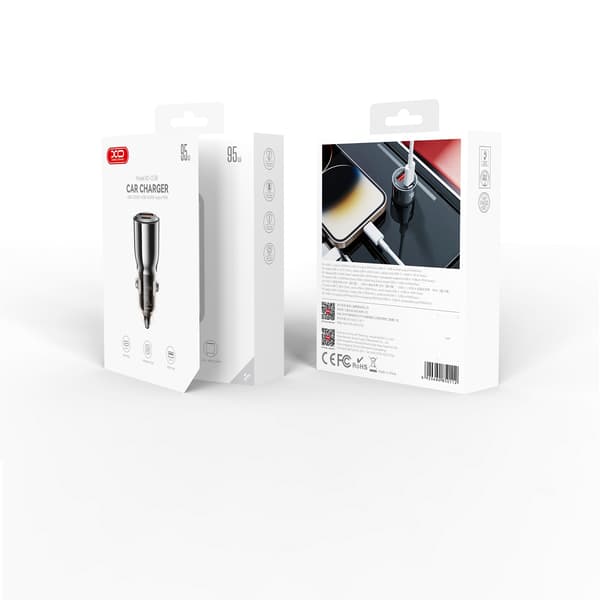 XO billaddare CC58 95W 1x USB tarnish