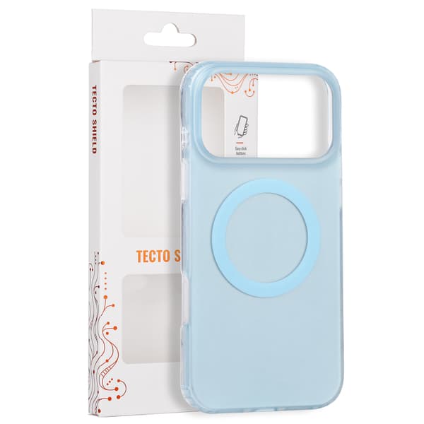 Tecto Shield Mistiq Mag skal för iPhone 17 Pro Max / 18 Pro Max blå blå