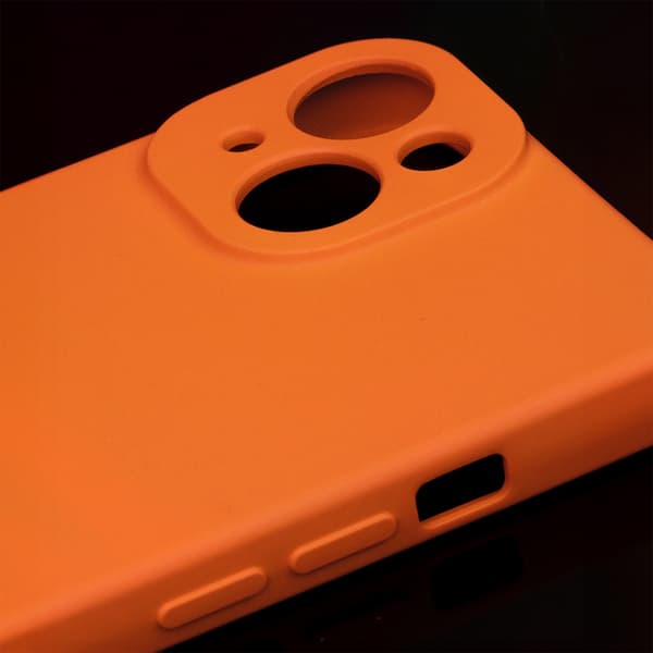 Silikonskal för Xiaomi Redmi 13c 5G orange