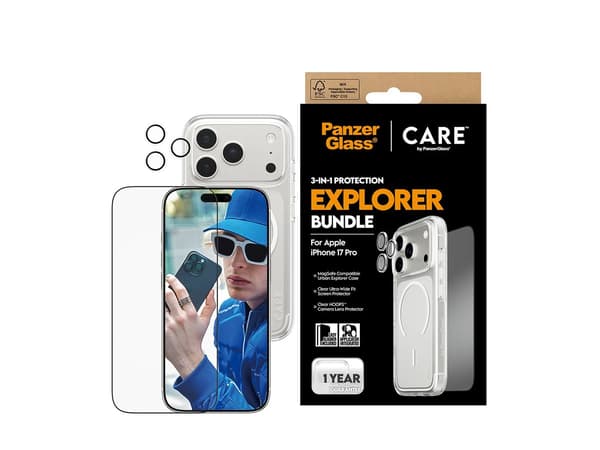 CARE by PanzerGlass Skal Klar Apple iPhone 17 Pro