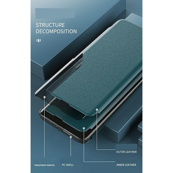 smart fodral for S24 plus grön