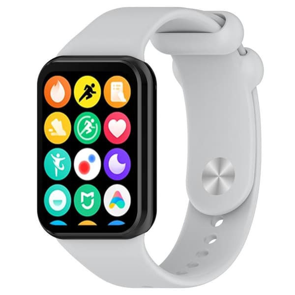 SILIKONARMBAND MI BAND 8 PRO /M8 PRO (3). GRÅTT