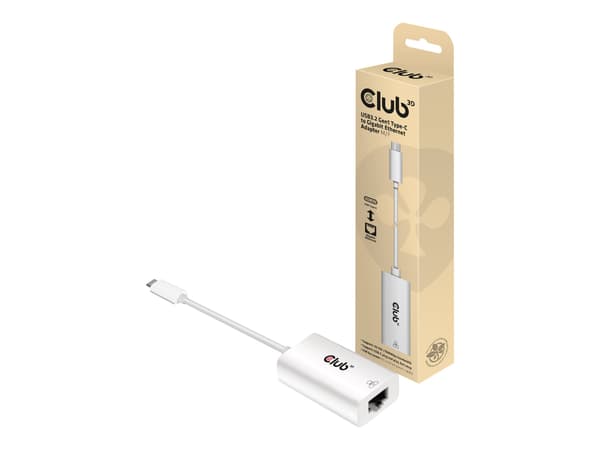 Club 3D CAC-1519 USB-C 3.2 Gen1 1Gbps Netvärksadapter