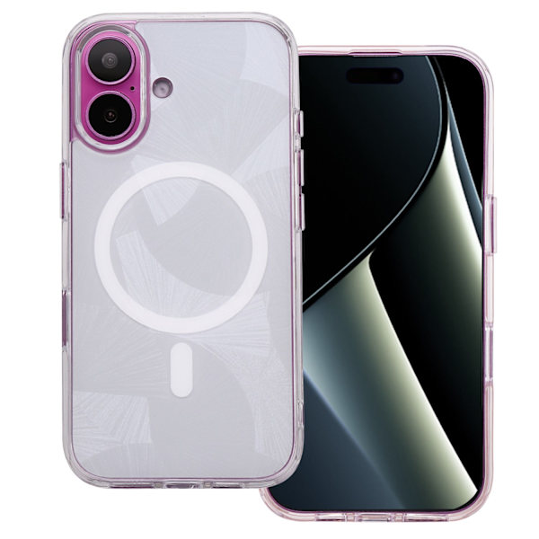 Flash Mag-fodral för iPhone 16 6,1\" grå