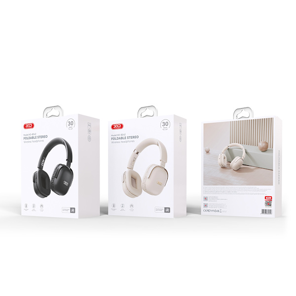 XO Bluetooth-hörlurar BE42 svart
