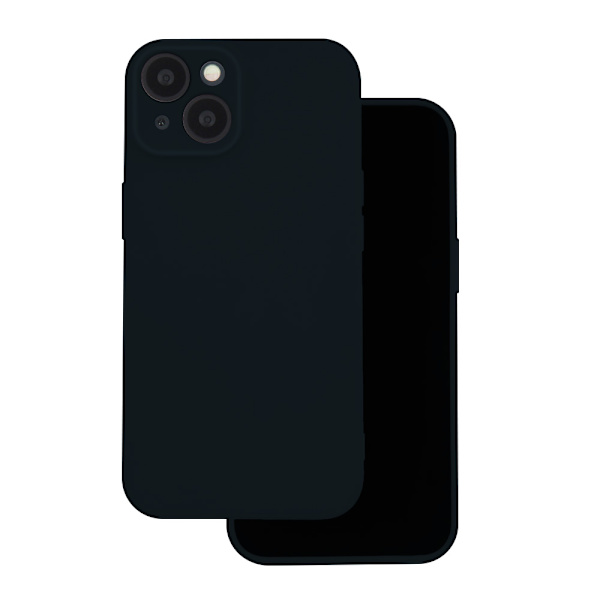 Silikonfodral för iPhone 17 6,3\" svart
