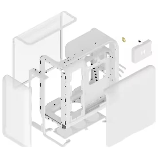 HYTE X50 Air Tower Utökat ATX vit
