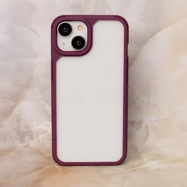 Color Shock skal för Xiaomi Redmi Note 13 Pro 5G vinröd