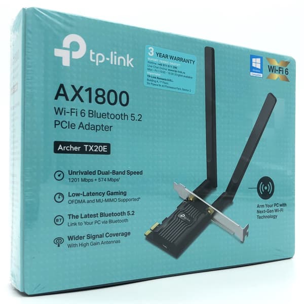 TP-Link Archer TX20E V2 Netvärksadapter PCI Express