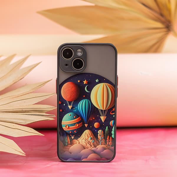 Ultra Trendy Case for iPhone 12 6.1\" Travel black