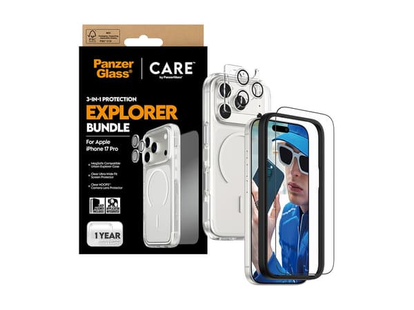 CARE by PanzerGlass Skal Klar Apple iPhone 17 Pro