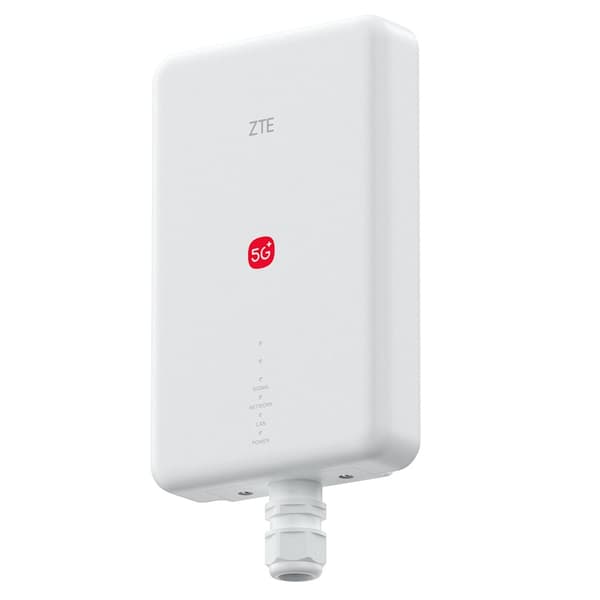 ZTE G51F 5G trådlös Udendörs Router vit