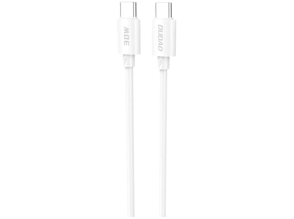 Dudao L4C USB-C to USB-C 2m vit vit