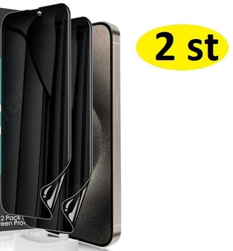 2 st Sekretess nano skärmskydd Iphone 12