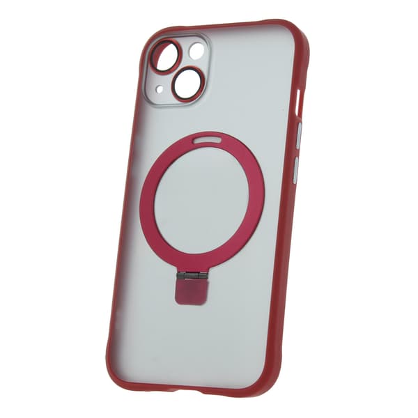 Mag Ring-fodral för iPhone 13 6,1\" röd