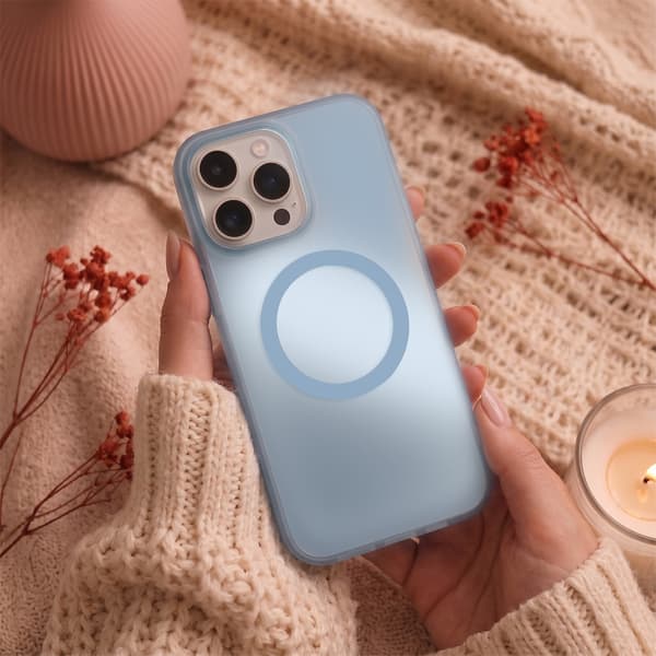 Tecto Shield Mistiq Mag skal för iPhone 17 Pro Max / 18 Pro Max blå blå