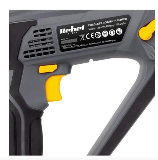 Rebel - Sladdlös hammarborr 20V RB-1011