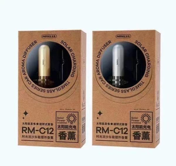 BILDOFT REMAX TIMEGLASS RM-C12 SILVER