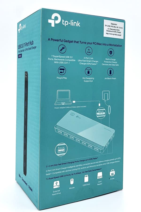 TP-Link UH720 svart svart