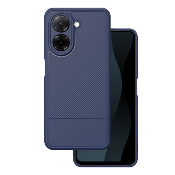 Simple Carbon skal för Xiaomi Redmi A5 Global blå röd