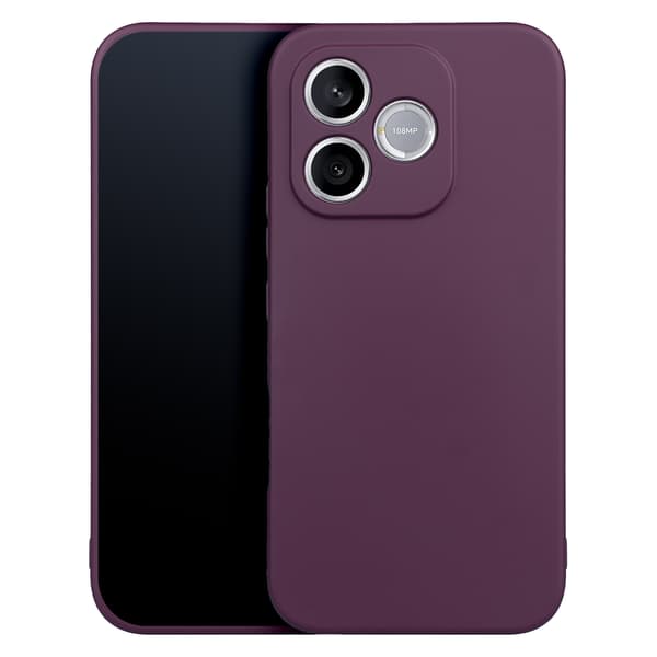 Silikonskal för Honor 600 Lite mörkt körsbär