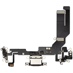 Laddningsport Flexkabel för iPhone 16e / 17e (Eftermarknad Plus) (Svart) svart