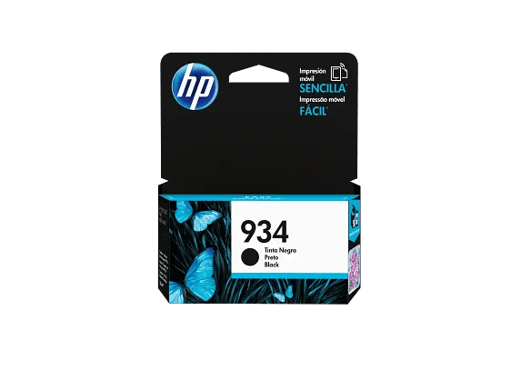 HP 934 svart 400 sidor bläck C2P19AE