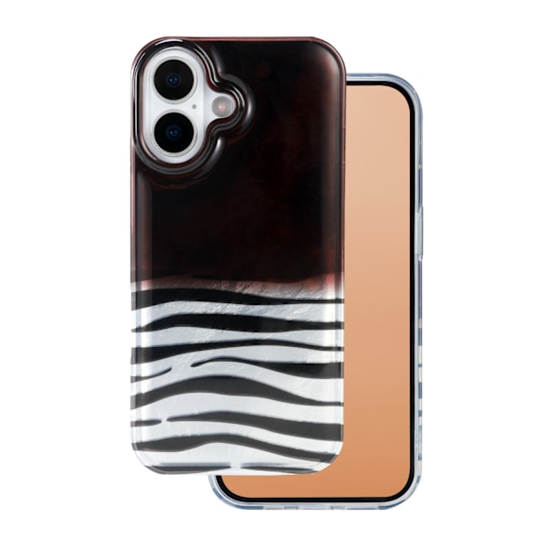 Djurtrycksfodral för iPhone 16 6,1\" Okapi