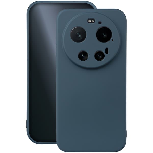 Silikonskal för Xiaomi 17 Ultra mörkblå