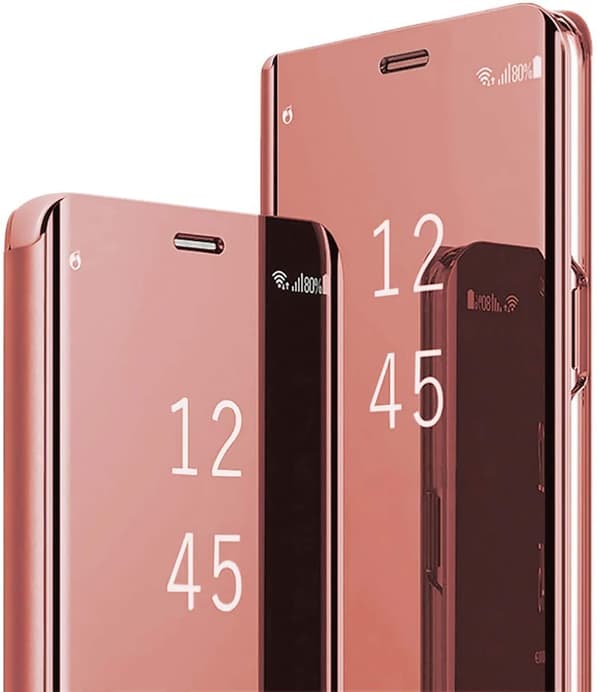 Flipcase för Samsung S21 plus rosa