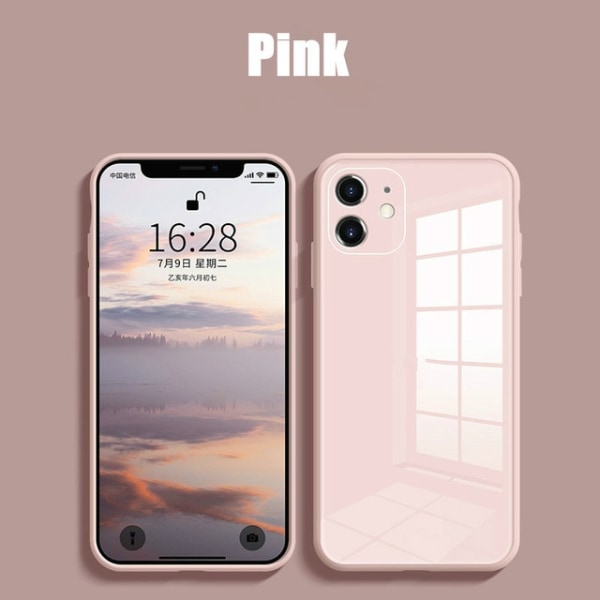 glasfodral för iphone12|rosa rosa