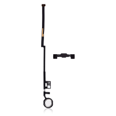 Hemknapp Flexkabel för iPad 7 (2019) / iPad 8 (2020) / iPad 9 (2021) (Eftermarknad Plus) (Silver)