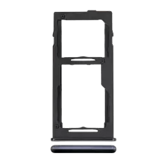Dubbel SIM-kortshållare för Samsung Galaxy A42 5G (A426 / 2020) (Prism Dot Black) svart
