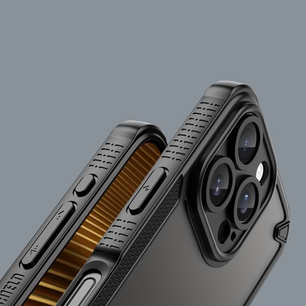 Defender Matt-fodral för iPhone 16 Pro 6,3\" svart