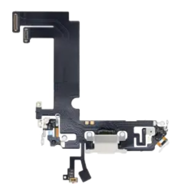 Laddningsport Flexkabel för iPhone 12 Mini (Eftermarknad Plus) (Vit)