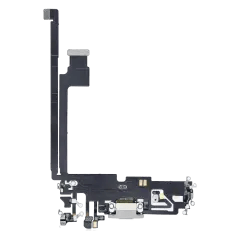 Laddningsport Flexkabel för iPhone 12 Pro Max (Eftermarknad Plus) (Silver) silver
