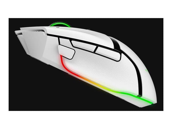 Razer Basilisk V3 pro Optisk trådlös Kablet vit